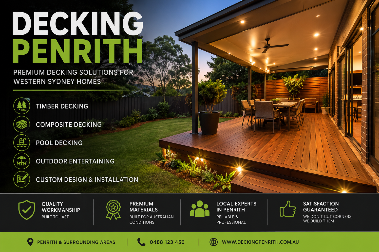 Decking Solutions for Penrith Outdoor Living Spaces 10 Decking Penrith NSW