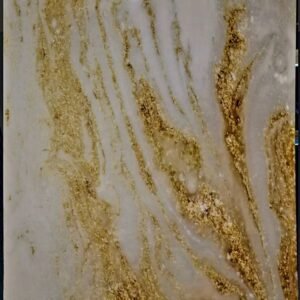 Golden Onyx Flow UV Marble Sheet