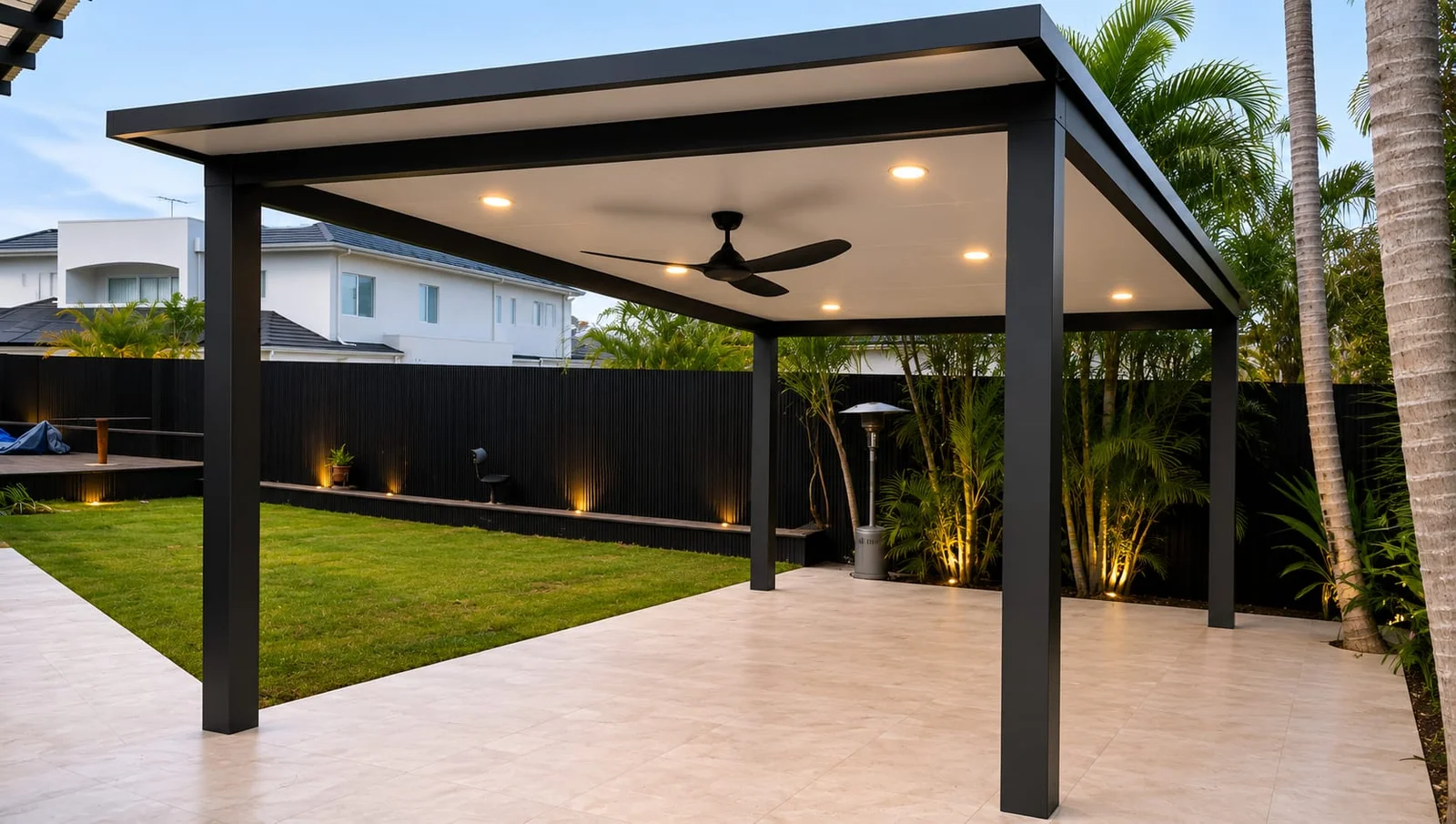 Insulated Aluminium Pergola 1 Motorised Pergolas