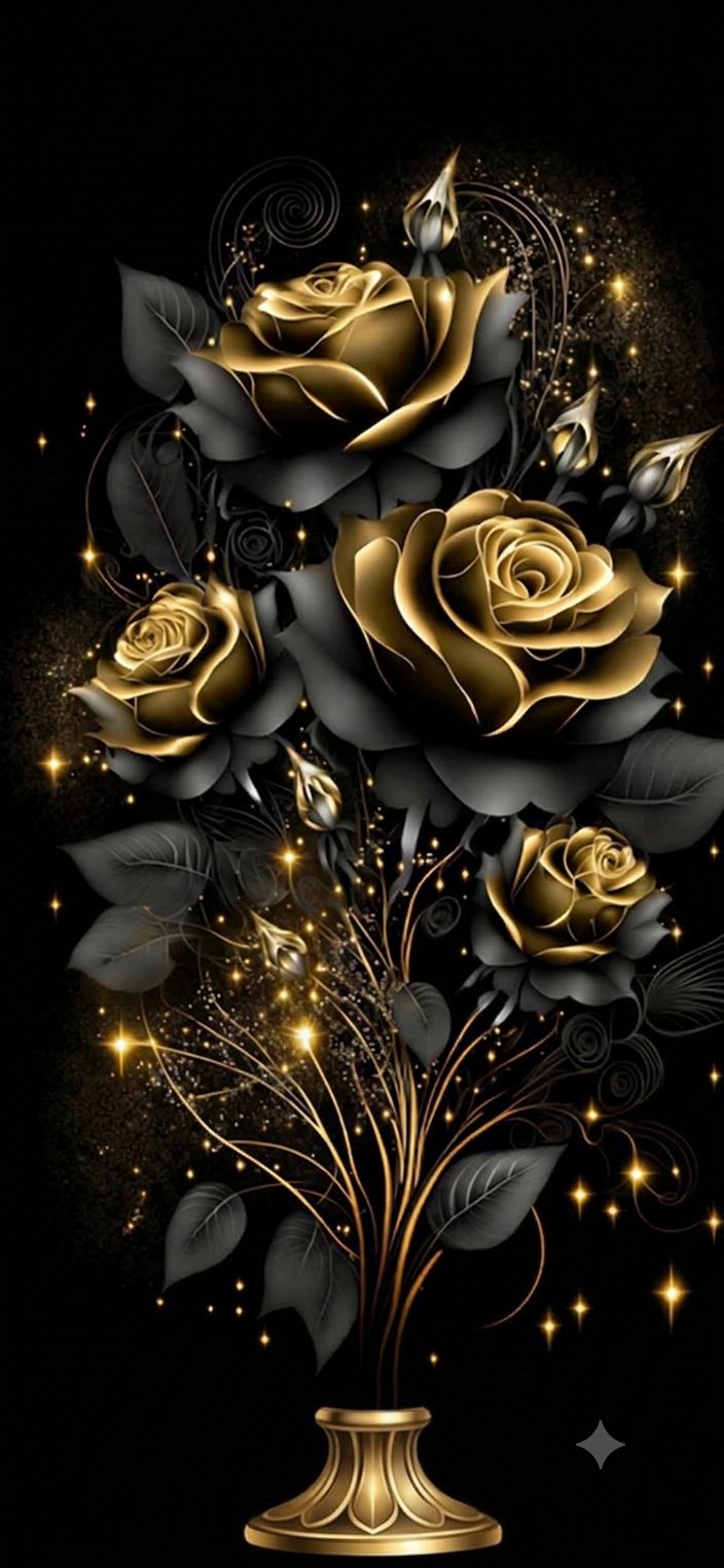 Royal Golden Rose UV Marble Sheet