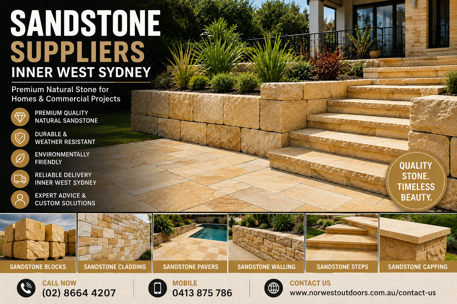 Premium Sandstone Suppliers Inner West Sydney 1 Sandstone Suppliers Inner West Sydney