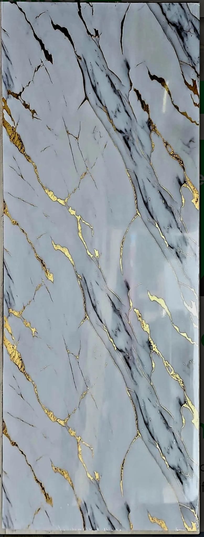 Calacatta Gold Vein UV Marble Sheet