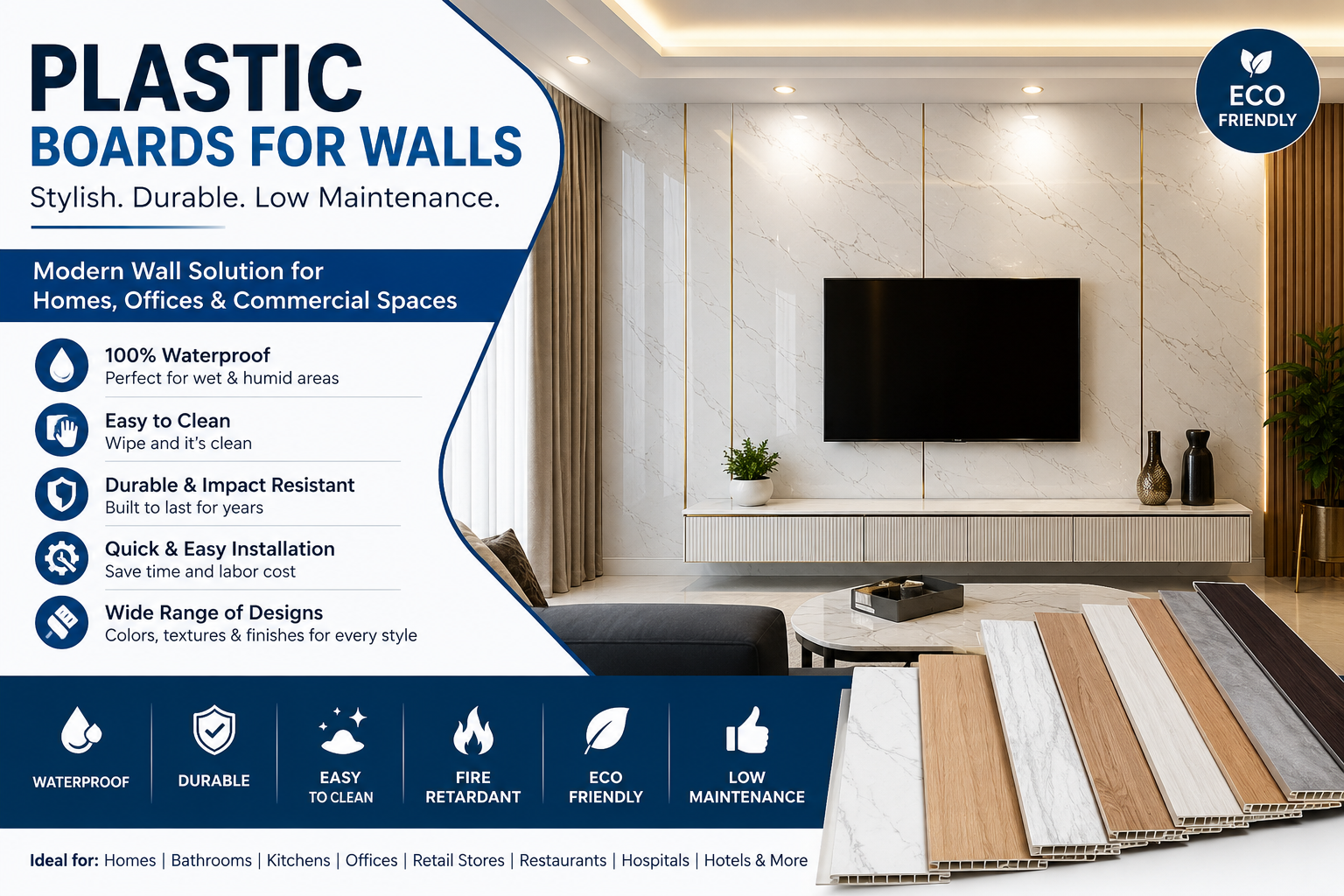 Plastic Boards for Walls 10 plastic boards for walls